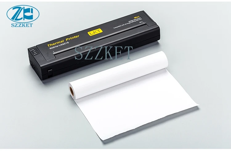 Pocket Portable Thermal Printer A4 printer (216mm) Mini Mobile Office Thermal Printer, A4 Paper Car Portable Thermal Printer
Pocket Portable Thermal Printer A4 printer (216mm) Mini Mobile Office Thermal Printer, A4 Paper Car Portable Thermal Printer