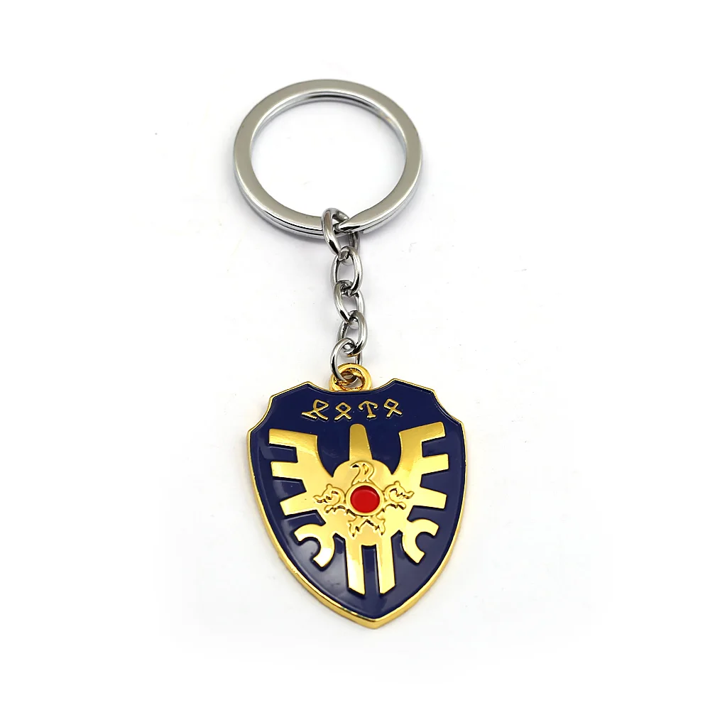 HSIC New Game Dragonquest Sword Keychain 12cm Metal Pendant Shield Of Rhodes Keyring Holder Zelda llavero Men Jewelry HC13085
HSIC New Game Dragonquest Sword Keychain 12cm Metal Pendant Shield Of Rhodes Keyring Holder Zelda llavero Men Jewelry HC13085