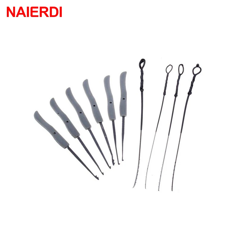 NAIERDI Visible Pick Cutaway Practice Padlock Lock With Broken Key Removing Hooks Lock Kit Extractor Set Locksmith Tool
NAIERDI Visible Pick Cutaway Practice Padlock Lock With Broken Key Removing Hooks Lock Kit Extractor Set Locksmith Tool
