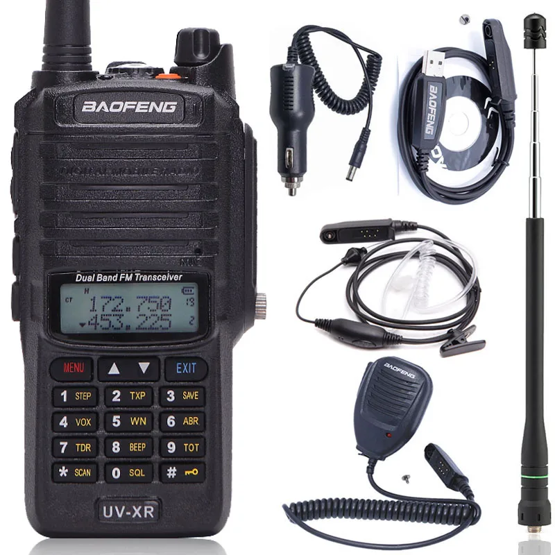 Baofeng UV-XR 10W Battery IP67 Waterproof Radio 4800Mah With Tactical Antenna Handheld 10KM Long Range Powerful Walkie Talkie
Baofeng UV-XR 10W Battery IP67 Waterproof Radio 4800Mah With Tactical Antenna Handheld 10KM Long Range Powerful Walkie Talkie