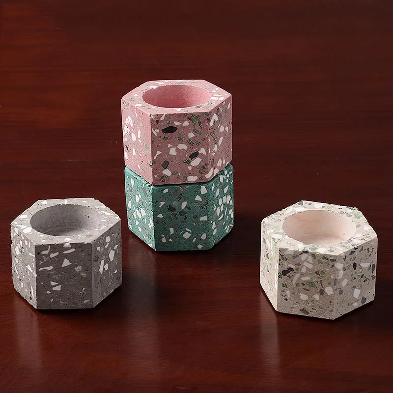 Nordic Style Cement Candle Holder Aromatherapy Candle Base Western Candlelight Dinner Night Light Multicolor Decoration Crafts
Nordic Style Cement Candle Holder Aromatherapy Candle Base Western Candlelight Dinner Night Light Multicolor Decoration Crafts