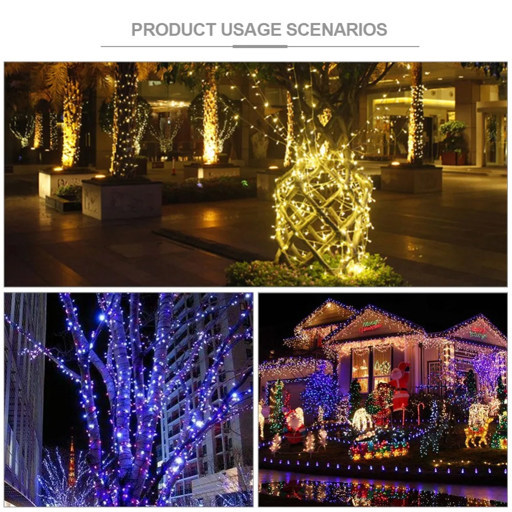 Solar Garden Light Luces LED String Lights Outdoor Garden Fence Lawn lamp For Holiday Christmas Party Wedding Decor lighting
Solar Garden Light Luces LED String Lights Outdoor Garden Fence Lawn lamp For Holiday Christmas Party Wedding Decor lighting