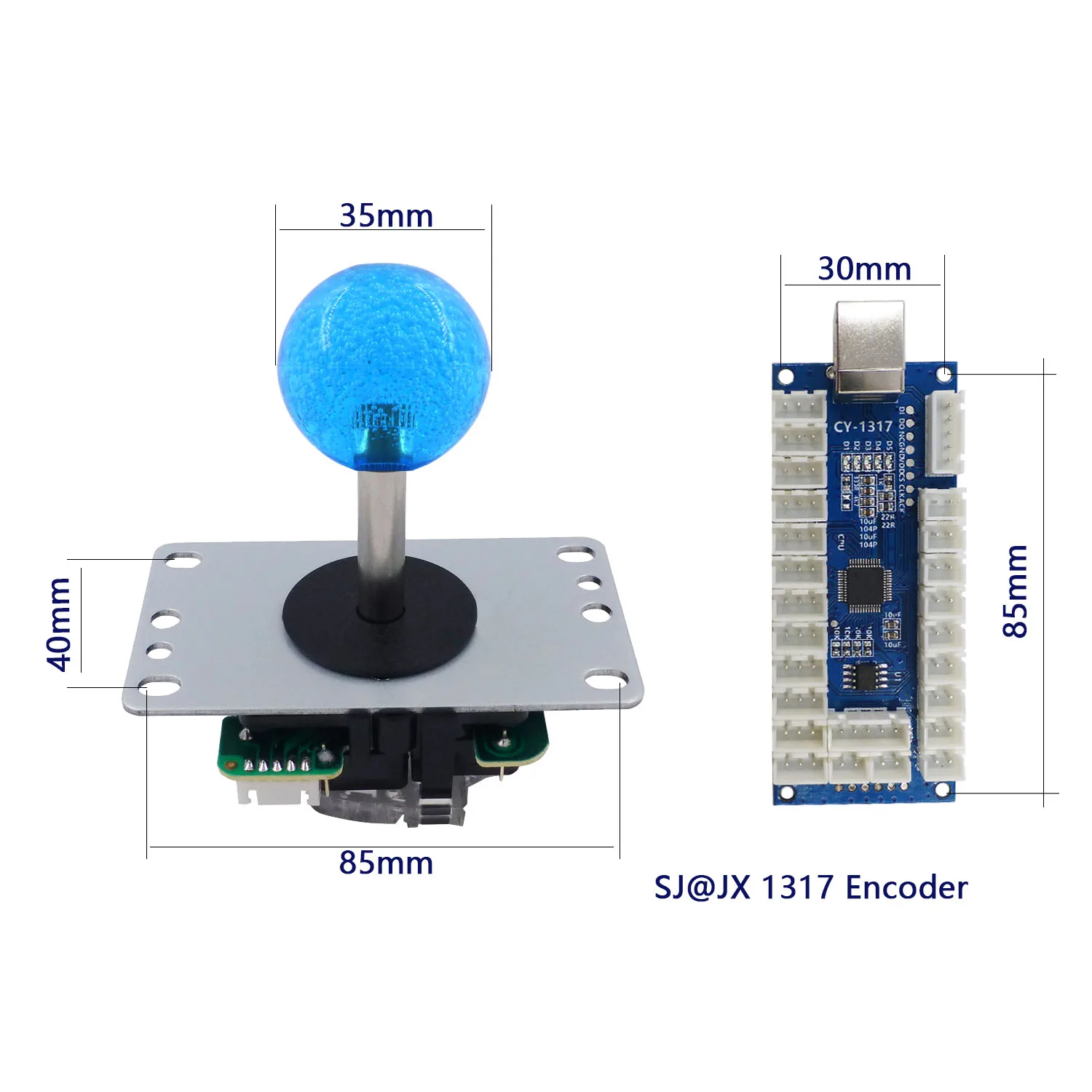 SJ@JX Arcade Game LED DIY Kit Arcade Highlight Click LED Button Zero Delay PS3 USB Encoder PS3 Controller
SJ@JX Arcade Game LED DIY Kit Arcade Highlight Click LED Button Zero Delay PS3 USB Encoder PS3 Controller