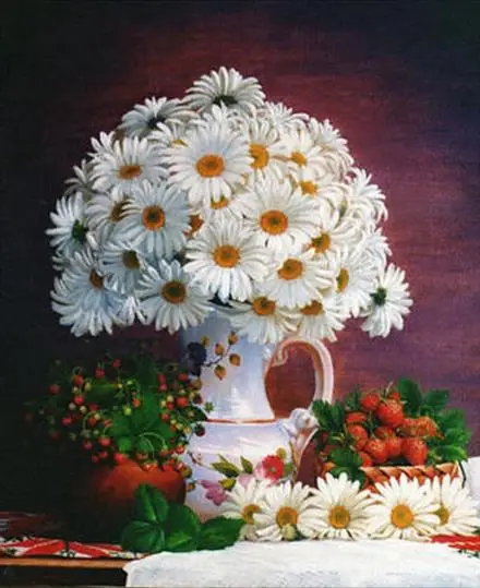 DIY Diamond Needlework Embroidery Daisy Diamond Embroidery Landscape Fruit Decoracion Hogar Cross Stitch Diamond Painting Flower
DIY Diamond Needlework Embroidery Daisy Diamond Embroidery Landscape Fruit Decoracion Hogar Cross Stitch Diamond Painting Flower