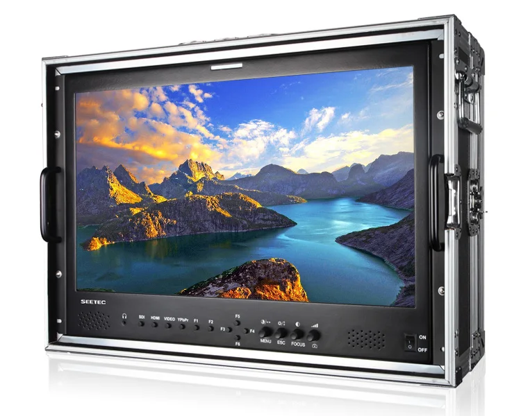 SEETEC P215-9HSD-CO 21.5" IPS Full HD 1920x1080 Carry-on Broadcast Director Monitor with 3G-SDI HDMI AV YPbPr - купить по