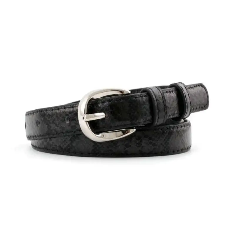 Fashion Snakeskin Waistband Solid Round Shape Buckle Waist Belts Casual Leather Strap for Women Strap Decorative Dress Belt
Fashion Snakeskin Waistband Solid Round Shape Buckle Waist Belts Casual Leather Strap for Women Strap Decorative Dress Belt