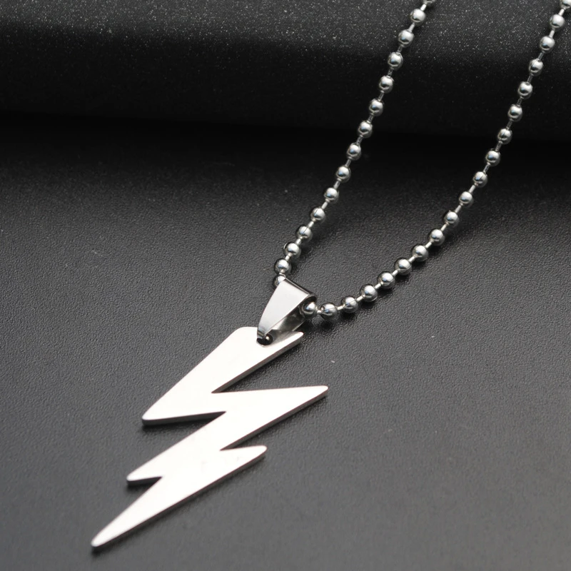 RONGQING 10pcs/lot Cool Lighting Pendant Necklace for Men and Women Stainless Steel Punk Jewelry
RONGQING 10pcs/lot Cool Lighting Pendant Necklace for Men and Women Stainless Steel Punk Jewelry