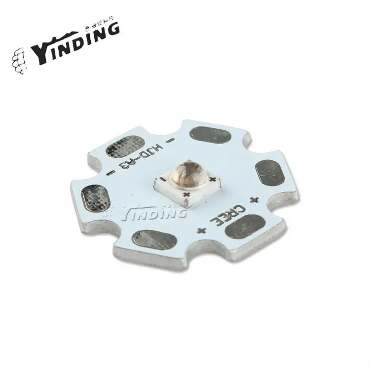 1pcs LEDEngin LZ1 Ultraviolet UV Purple 390/400/410NM 3W Hight Power LED Emitter Chip Lamp Light Blub
1pcs LEDEngin LZ1 Ultraviolet UV Purple 390/400/410NM 3W Hight Power LED Emitter Chip Lamp Light Blub