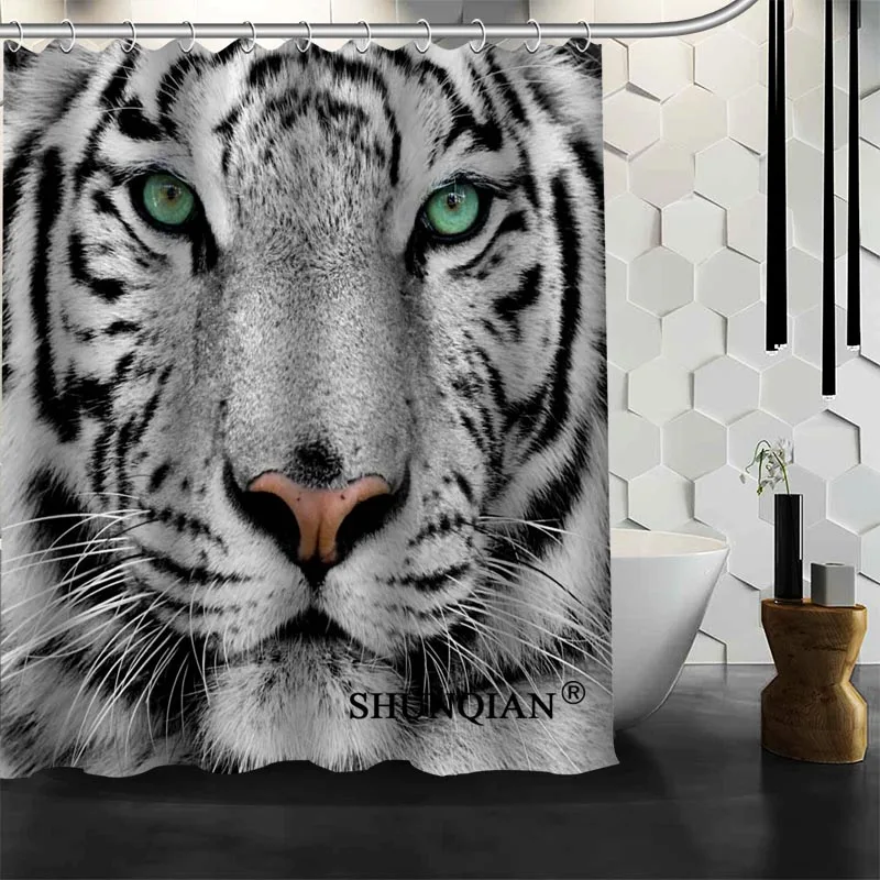 ShunQian Tiger Shower Curtain Funny Curtain For Bathroom Waterproof Polyester Fabric Eco-Friendly 2020 Bath Curtain Gift
ShunQian Tiger Shower Curtain Funny Curtain For Bathroom Waterproof Polyester Fabric Eco-Friendly 2020 Bath Curtain Gift