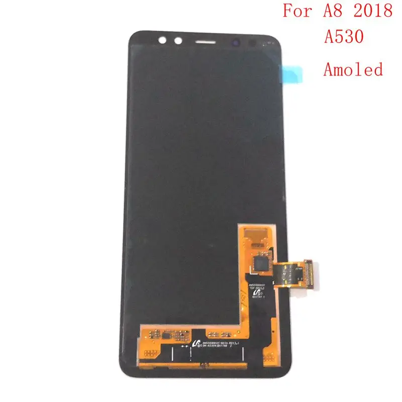 Oled для Samsung Galaxy A8 2018 A530 SM-A530 A530F A530F/ds ЖК экран дисплей + сенсорный экран Стекло полный комплект аналого-цифрового преобразователя активно-матр...
Oled для Samsung Galaxy A8 2018 A530 SM-A530 A530F A530F/ds ЖК экран дисплей + сенсорный экран Стекло полный комплект аналого-цифрового преобразователя активно-матр...