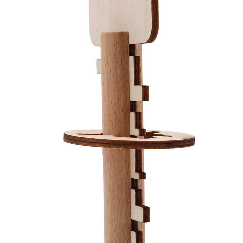 Wooden Toy Unlock Puzzle Key Classical Funny Kong Ming Lock Toys Intellectual Educational For Children Adult Puzzles Game Toy
Wooden Toy Unlock Puzzle Key Classical Funny Kong Ming Lock Toys Intellectual Educational For Children Adult Puzzles Game Toy