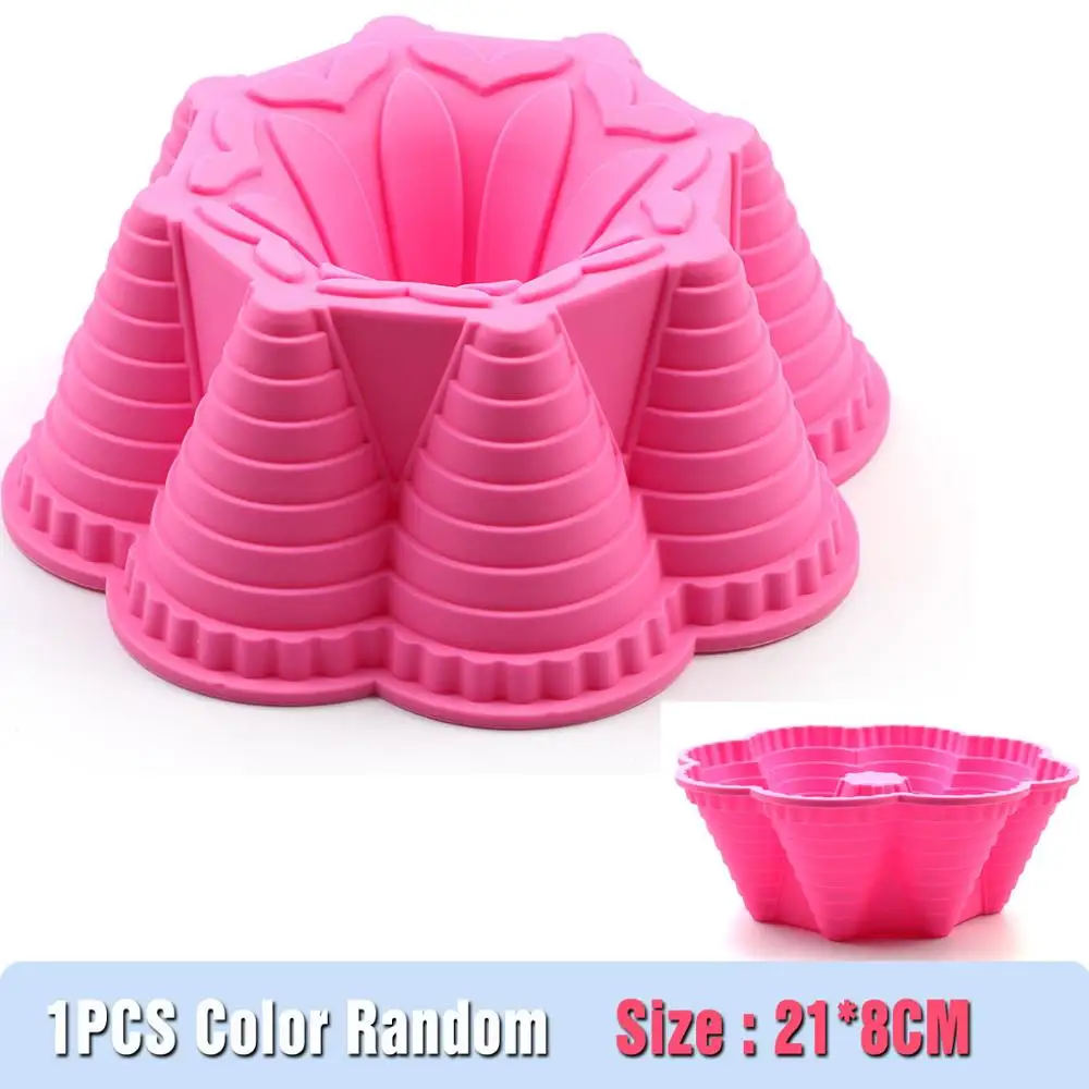 NEW Silicone cake Round Pan Silicone Cake Mold chiffon Baking Tools Chiffon Cake Pizza Pan Large (Colors Random)
NEW Silicone cake Round Pan Silicone Cake Mold chiffon Baking Tools Chiffon Cake Pizza Pan Large (Colors Random)
