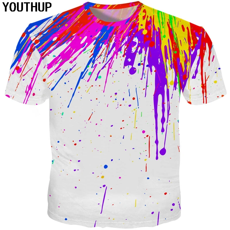 YOUTHUP 2020 3D футболка для мужчин/женщин, разрисованная краска, забавная Мужская футболка, красочные футболки, рубашка, топы, Повседневная летня...
YOUTHUP 2020 3D футболка для мужчин/женщин, разрисованная краска, забавная Мужская футболка, красочные футболки, рубашка, топы, Повседневная летня...