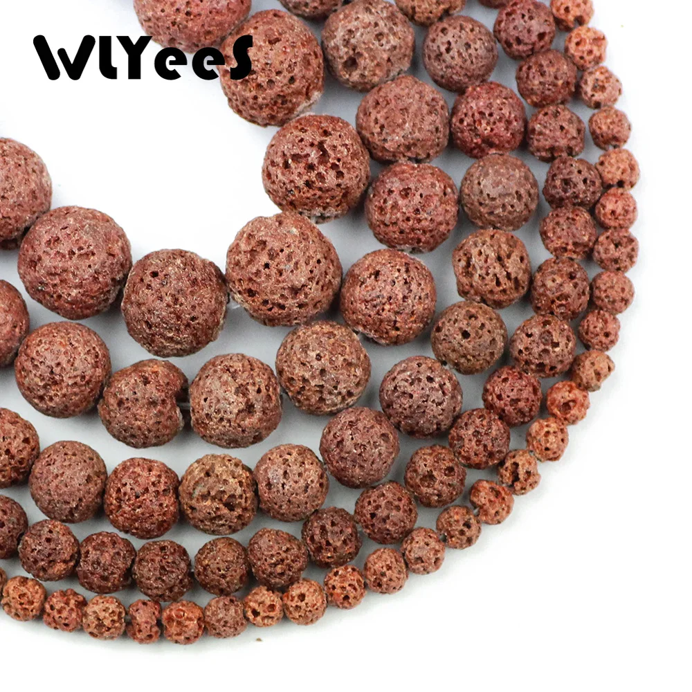 Круглые свободные бусины WLYeeS для женщин, 4, 6, 8, 10, 12 мм, натуральный камень коричневого цвета, из лавового камня
Круглые свободные бусины WLYeeS для женщин, 4, 6, 8, 10, 12 мм, натуральный камень коричневого цвета, из лавового камня