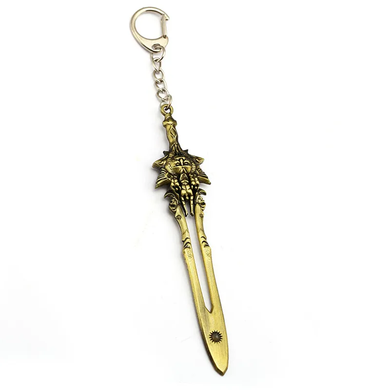 New God of War 4 Kratos Keychain Blade Of Olympus Gold Sword Metal Zeus Key Ring Chain Men Gift Fans Souvenir Chaveiro llaveros
New God of War 4 Kratos Keychain Blade Of Olympus Gold Sword Metal Zeus Key Ring Chain Men Gift Fans Souvenir Chaveiro llaveros