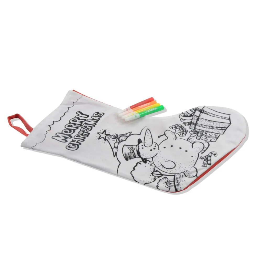 FREE SHIPPING CHRISTMAS GIFT SNOW MAN DRAWING KIDS SOCK WITH COLORING PENS
FREE SHIPPING CHRISTMAS GIFT SNOW MAN DRAWING KIDS SOCK WITH COLORING PENS