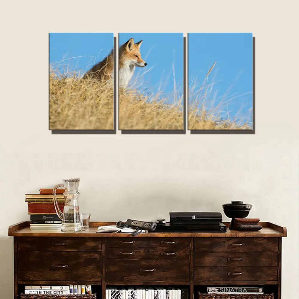 Animals Wall Art Canvas Printed Fox Poster Paintings for Bedroom Office Kitchen Wall Decor 3 Pieces Artwork Home Decor Drop Ship
Animals Wall Art Canvas Printed Fox Poster Paintings for Bedroom Office Kitchen Wall Decor 3 Pieces Artwork Home Decor Drop Ship