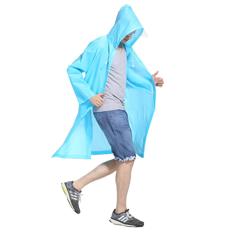Fashion EVA Women Raincoat Thickened Waterproof Rain Jacket Poncho Adult Clear Transparent Camping Men Outdoor Travel Rainwear
Fashion EVA Women Raincoat Thickened Waterproof Rain Jacket Poncho Adult Clear Transparent Camping Men Outdoor Travel Rainwear