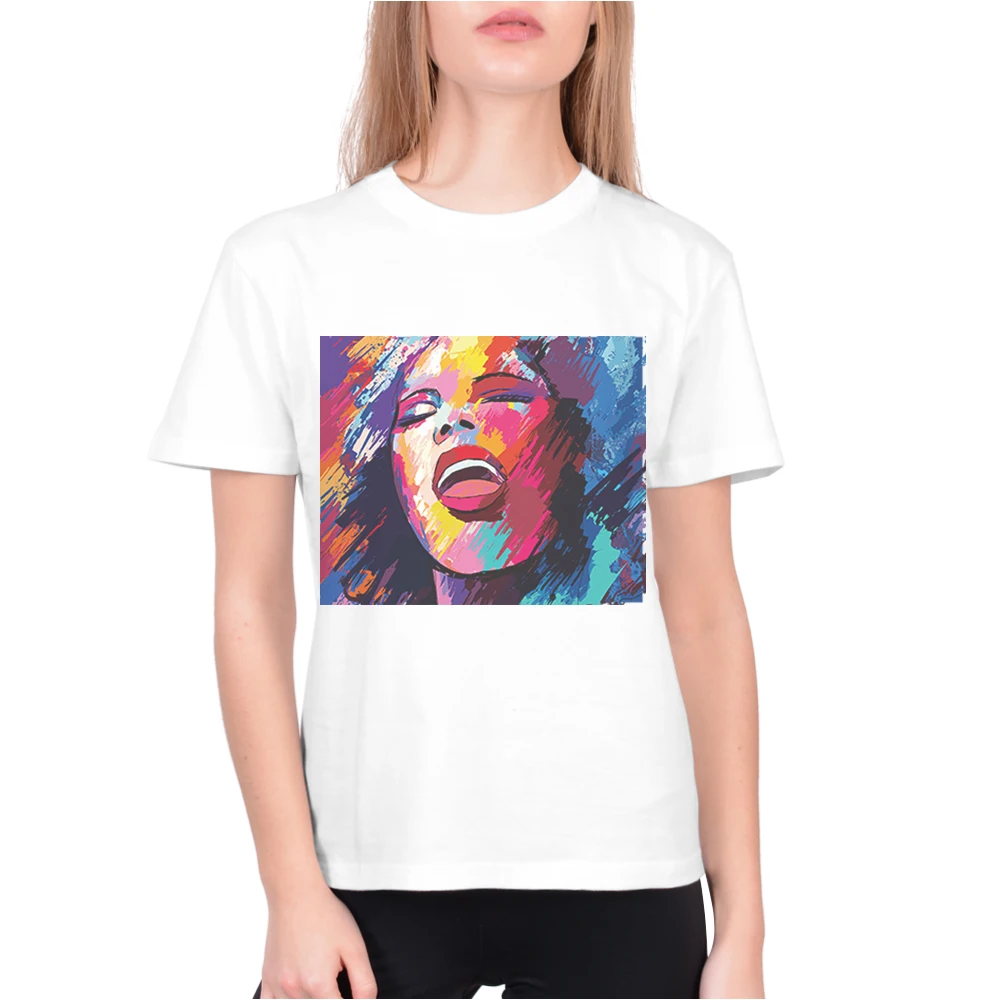 Hot Sale Womens Brand Harajuku Clothing Woman Printing T Shirt Short Sleeve O-Neck Casual Funny Tops Tees Female Ladies T-Shirt
Hot Sale Womens Brand Harajuku Clothing Woman Printing T Shirt Short Sleeve O-Neck Casual Funny Tops Tees Female Ladies T-Shirt
