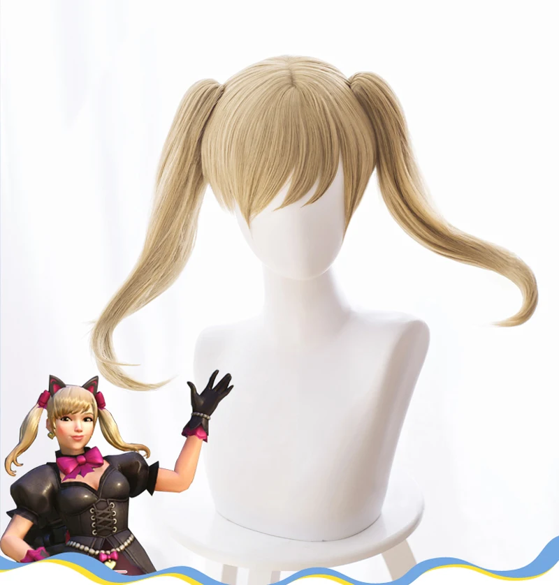 DVA Косплэй D.VA парик Hana песня черный для кота устойчивые к воздействию тепла