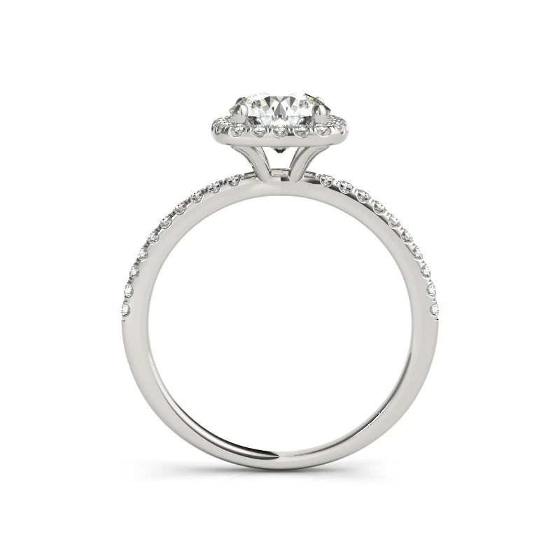 LESF Luxury 1 Carat Halo Ring 925 Solid Sterling Silver High Setting Round Cut Sona Engagement Wedding Ring
LESF Luxury 1 Carat Halo Ring 925 Solid Sterling Silver High Setting Round Cut Sona Engagement Wedding Ring