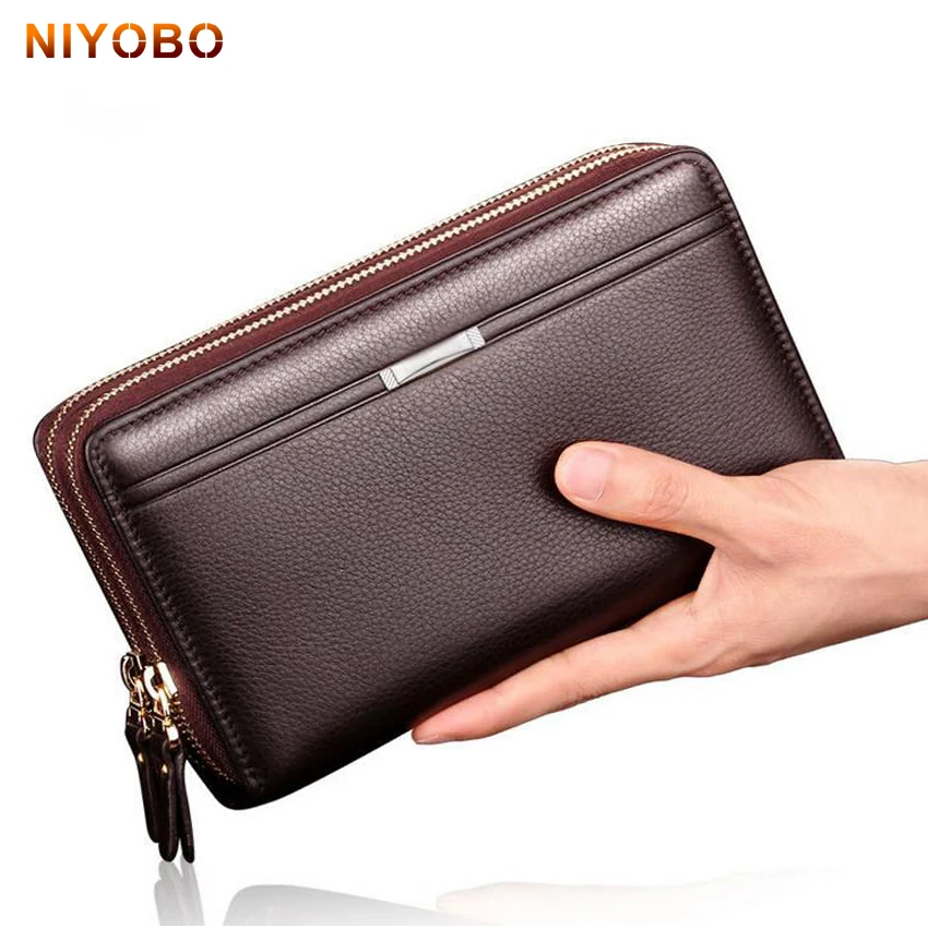 Hot Sale Business Men Wallets PU Men's Leather Cell Phone Large Wallet Clutch Purse Handy Bag Black Top Zipper Card Holder
Hot Sale Business Men Wallets PU Men's Leather Cell Phone Large Wallet Clutch Purse Handy Bag Black Top Zipper Card Holder
