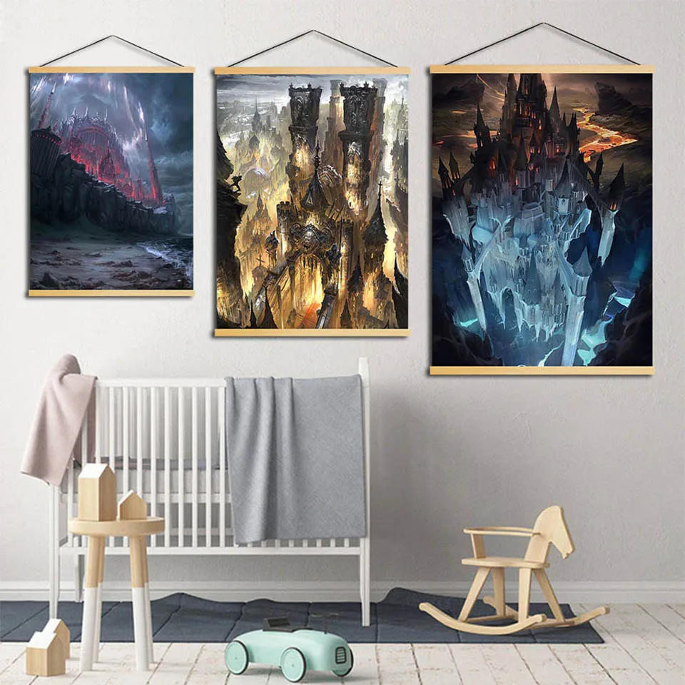 Canvas Art Printed Painting Wall Hanging Poster Nordic Scroll Home Decor Modular Fantasy World Games Pictures Modern Living Room
Canvas Art Printed Painting Wall Hanging Poster Nordic Scroll Home Decor Modular Fantasy World Games Pictures Modern Living Room