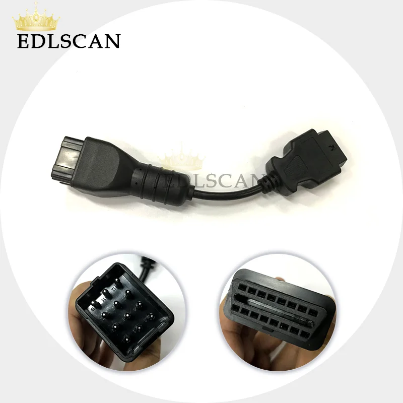12 pin to 16 pin OBD adapter diagnostic cable for renault truck used together with vocom truck scanner
12 pin to 16 pin OBD adapter diagnostic cable for renault truck used together with vocom truck scanner