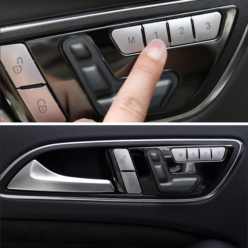 Car Styling Seat Adjust Button Cover Sticker For Mercedes Benz A B C E Class W204 W212 GLA X156 Cla C117 GLE W166 ML GL GLS X166
Car Styling Seat Adjust Button Cover Sticker For Mercedes Benz A B C E Class W204 W212 GLA X156 Cla C117 GLE W166 ML GL GLS X166