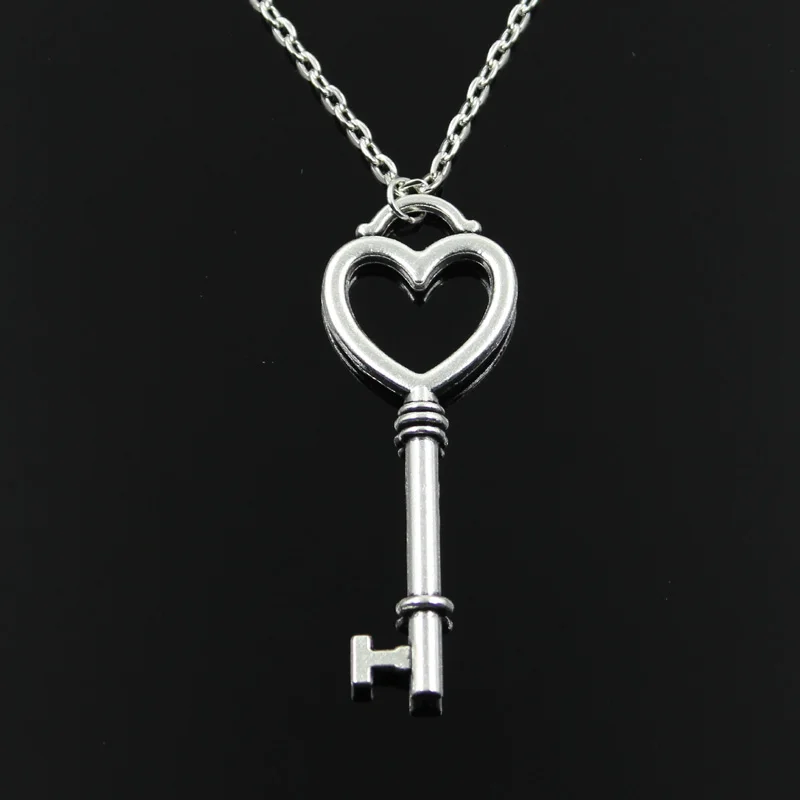 New Fashion Skeleton Heart Key Pendants Round Cross Chain Short Long Mens Womens Silver Color Necklace Jewelry Gift
New Fashion Skeleton Heart Key Pendants Round Cross Chain Short Long Mens Womens Silver Color Necklace Jewelry Gift