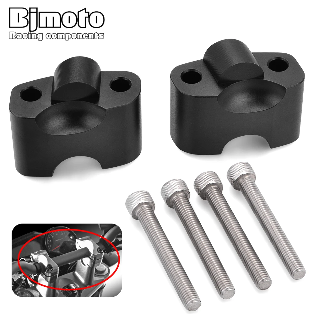 BJMOTO Motorcycle Aluminum Alloy Handlebar Risers Height up Adapters For DUCATI 696 796 795 1100 Handle Bar Mounts Riser Clamp
BJMOTO Motorcycle Aluminum Alloy Handlebar Risers Height up Adapters For DUCATI 696 796 795 1100 Handle Bar Mounts Riser Clamp