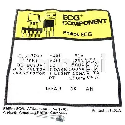ECG3037 = NTE3037 Оригинальный Новый Фото Транзистор ЭКГ 3036 NTE 3037|nte electronics| |