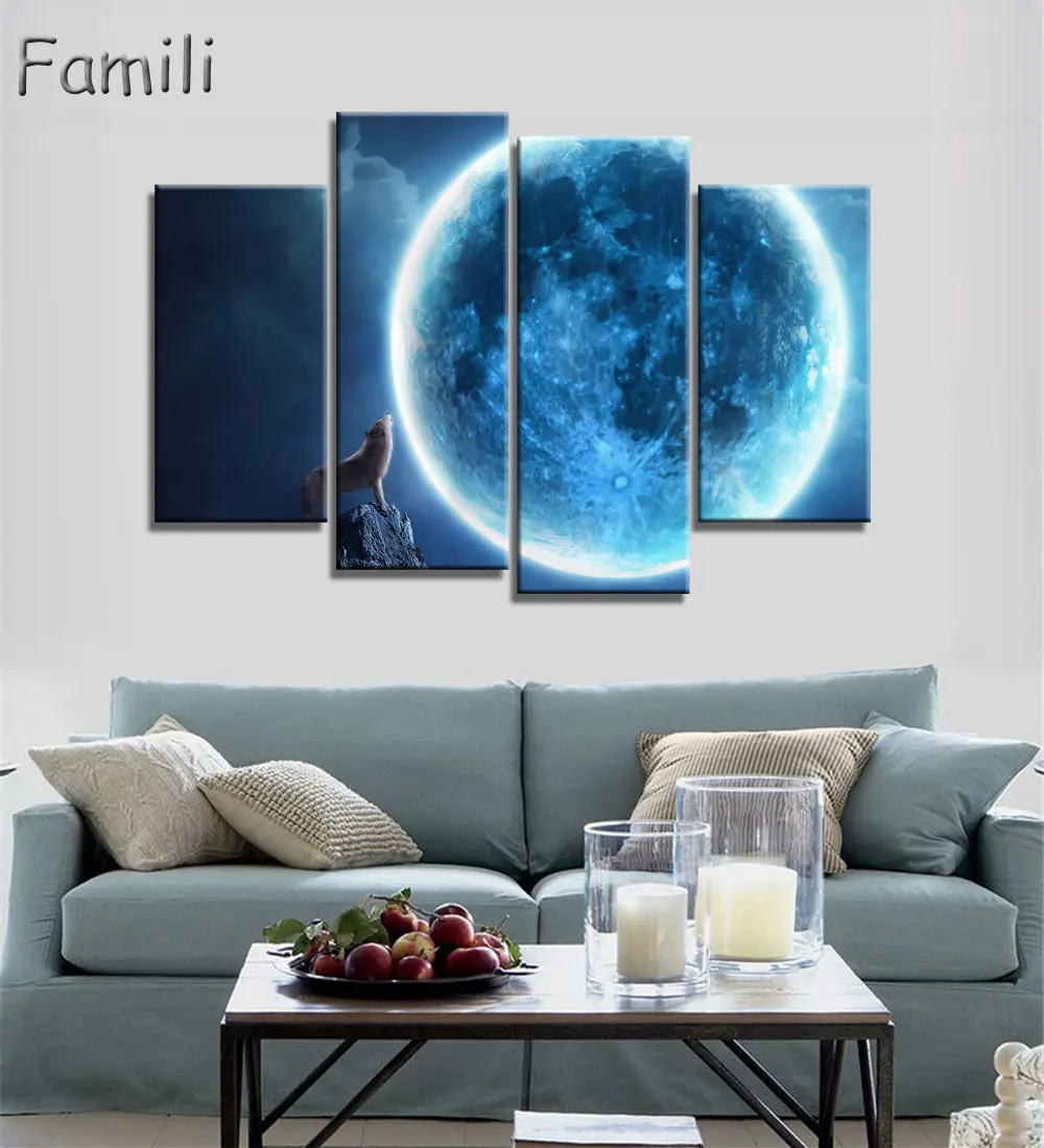 4 Pcs/Set Painting Calligraphy Wall Painting Animal Wolf Canvas Prints Paint Art Pictures Home Decor Posters Quadro Decoracion
4 Pcs/Set Painting Calligraphy Wall Painting Animal Wolf Canvas Prints Paint Art Pictures Home Decor Posters Quadro Decoracion