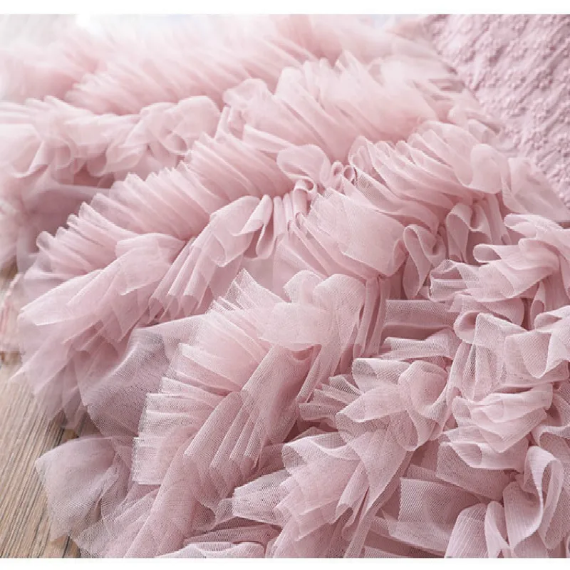 Fashion Flower Embroidery girls dress Formal princess Party Gown Summer Sleeveless fluffy skirt Pretty Kids Birthday Costume
Fashion Flower Embroidery girls dress Formal princess Party Gown Summer Sleeveless fluffy skirt Pretty Kids Birthday Costume