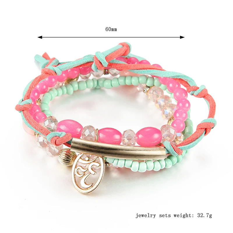 NoEnName new leather Multicolor Rice Bead Bohemian Charm Handmade Many Element Friendship Tennis Bracelet Cheap Factory Quality
NoEnName new leather Multicolor Rice Bead Bohemian Charm Handmade Many Element Friendship Tennis Bracelet Cheap Factory Quality