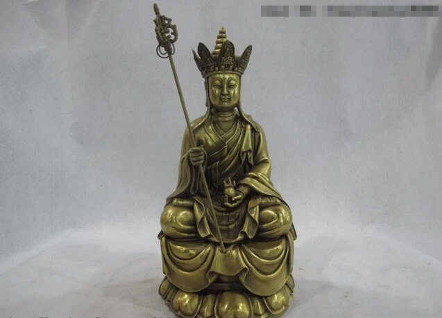 Песня voge gem S0479 12 Китай чистый Медь латунь Datang Xuanzang дзизо Kshitigarbha король, Будда статуя
Песня voge gem S0479 12 Китай чистый Медь латунь Datang Xuanzang дзизо Kshitigarbha король, Будда статуя
