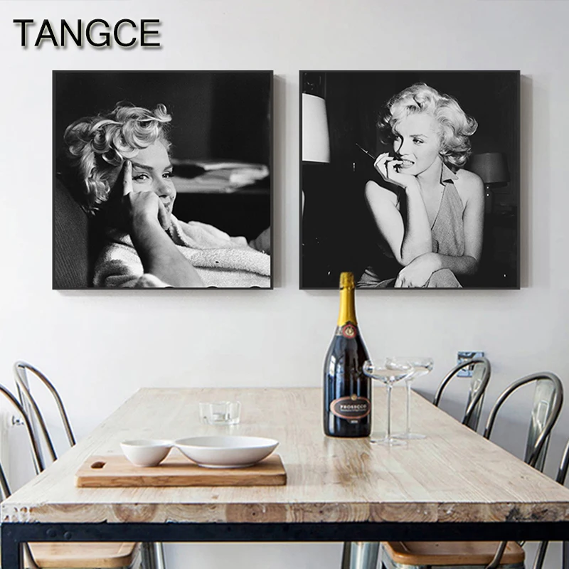 Black and White Marilyn Monroe Canvas Art Fashion Posters and Prints Wall Pictures for Living Room Cuadros Decoracion Dormitorio
Black and White Marilyn Monroe Canvas Art Fashion Posters and Prints Wall Pictures for Living Room Cuadros Decoracion Dormitorio