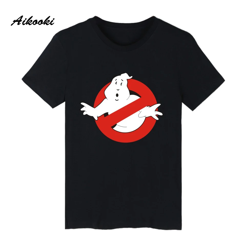 Aikooki Hot Sale Ghostbusters Black T shirt Men/Women Summer Fashion Casual Loose T-shirt Print Ghost busters Men's T Shirt Top
Aikooki Hot Sale Ghostbusters Black T shirt Men/Women Summer Fashion Casual Loose T-shirt Print Ghost busters Men's T Shirt Top