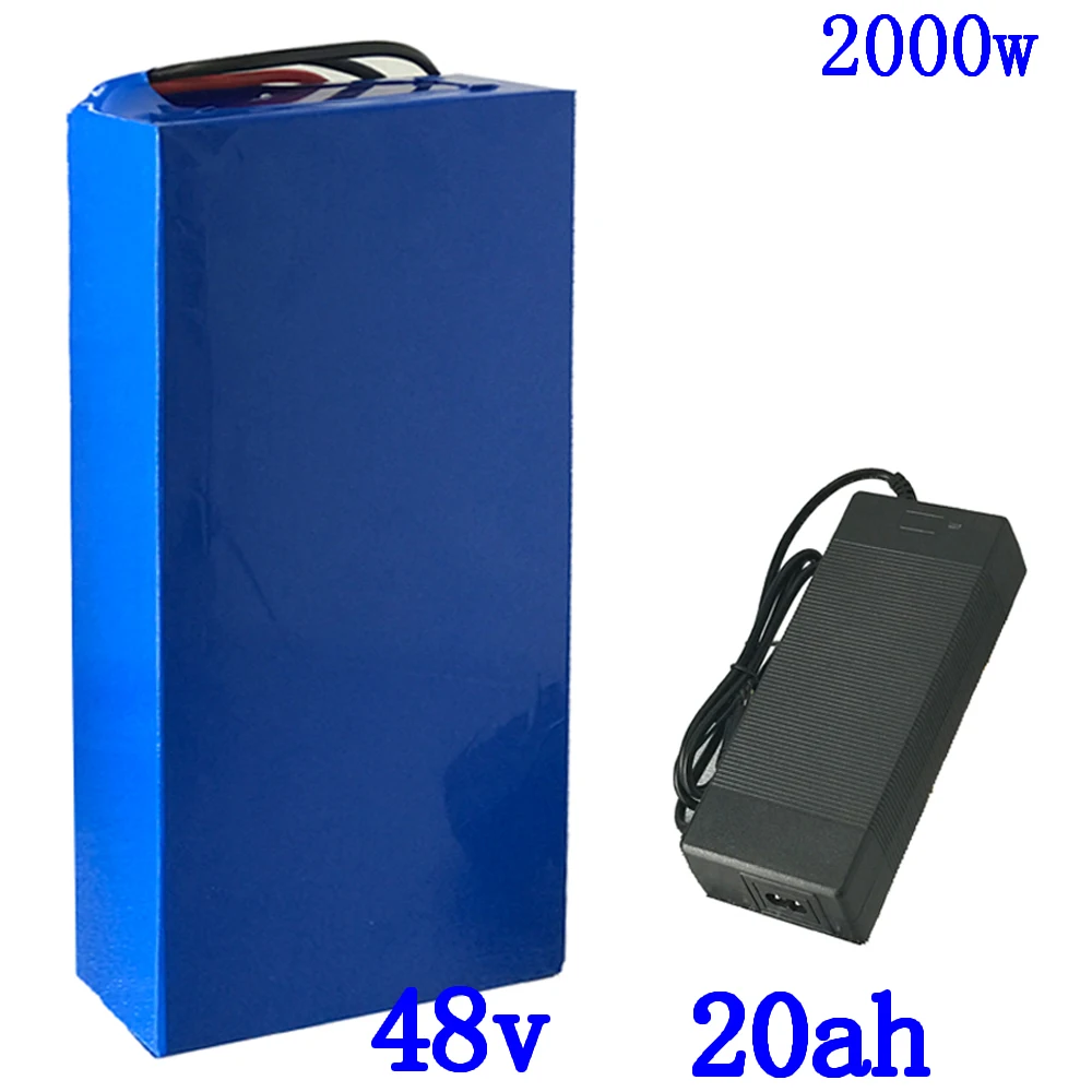 48V Battery 48V 10Ah 12Ah 13Ah 15Ah 16Ah 18Ah 20Ah Electric Bicycle Lithium Battery 48V 1000W 1500W 2000W Battery+54.6V Charger
48V Battery 48V 10Ah 12Ah 13Ah 15Ah 16Ah 18Ah 20Ah Electric Bicycle Lithium Battery 48V 1000W 1500W 2000W Battery+54.6V Charger