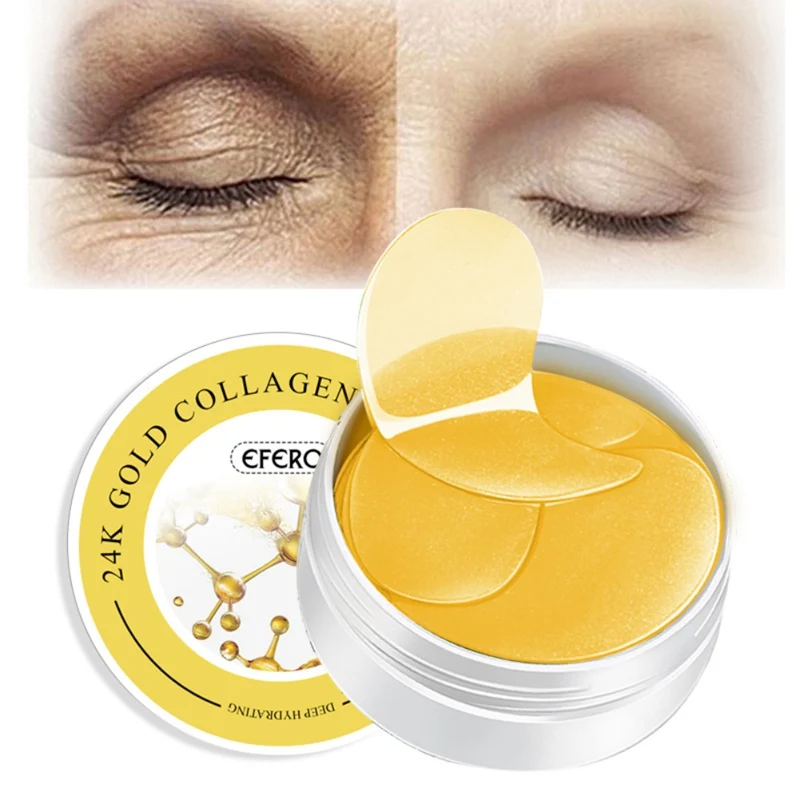 Hot! 60pcs Anti-Wrinkle Dark Circles Remove Collagen Crystal Gold Eye Mask Eyes Care Moisturizing Gel Eye Patches
Hot! 60pcs Anti-Wrinkle Dark Circles Remove Collagen Crystal Gold Eye Mask Eyes Care Moisturizing Gel Eye Patches
