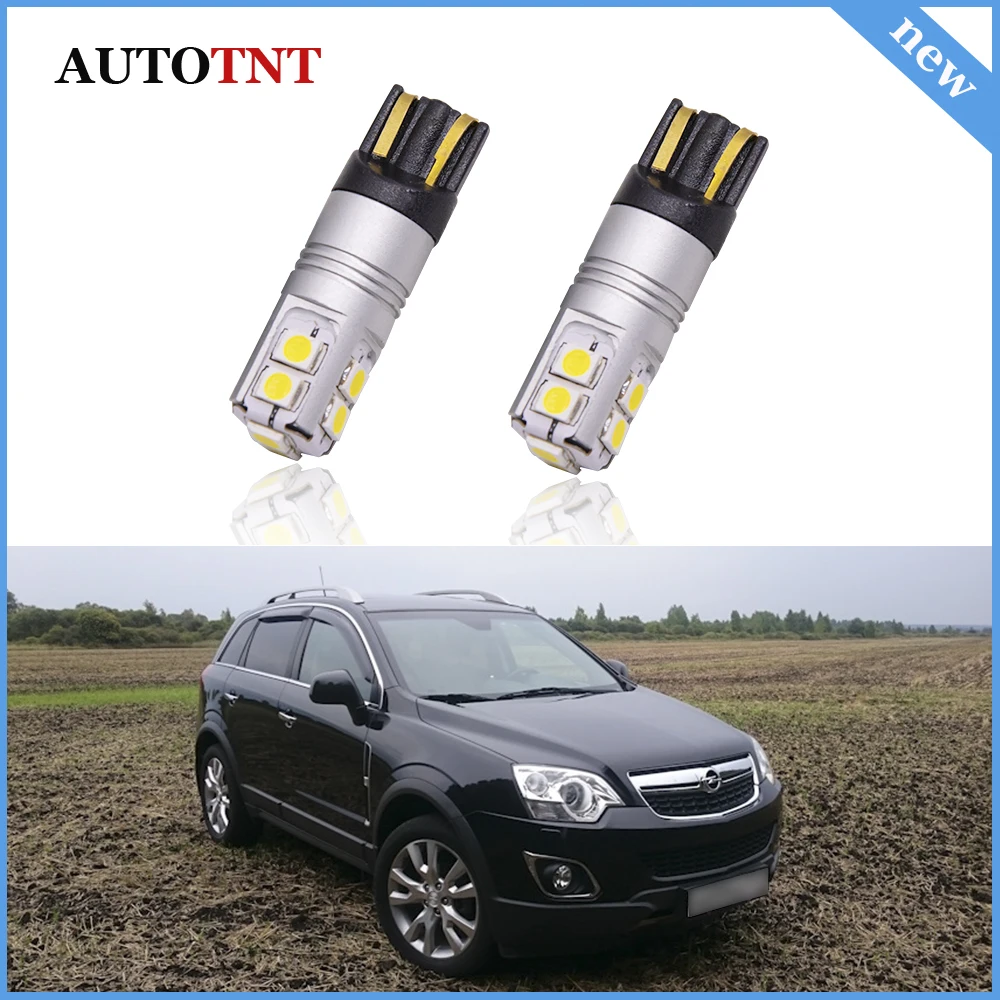 Светодиодсветодиодный безотказная лампа T10 W5W Canbus для подсветки бровей и век Opel