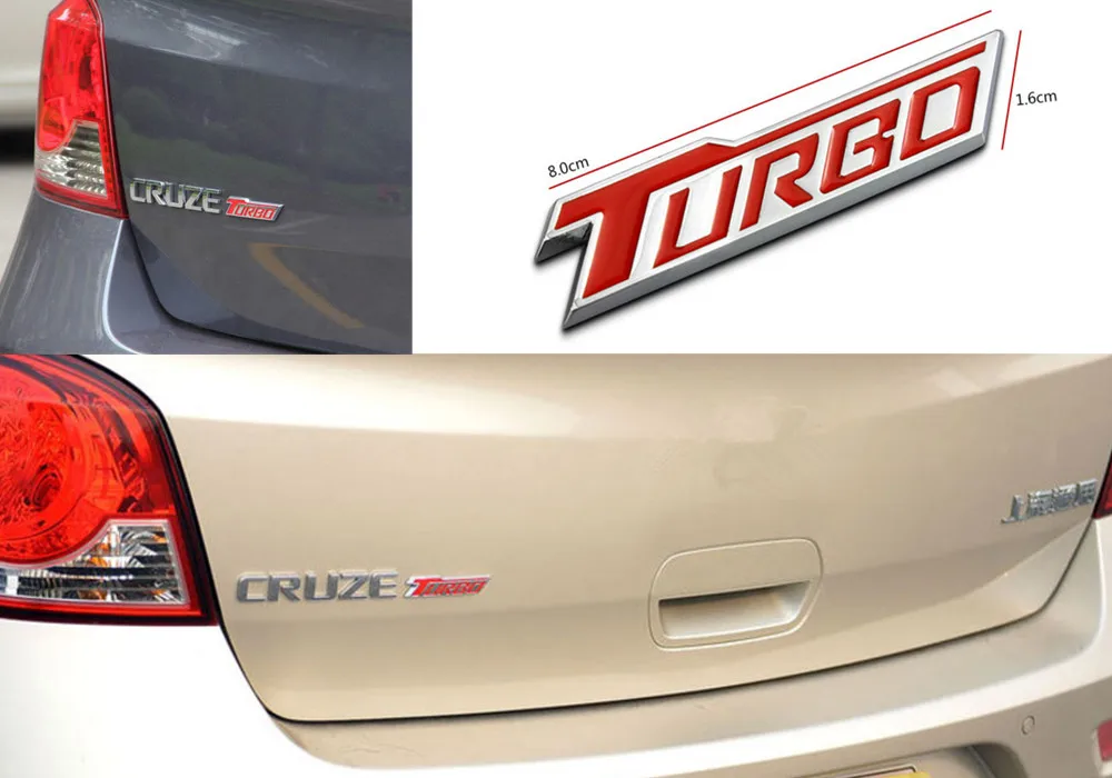 1Pcs Chrome Brim Red Turbo Metal Sticker Badge Emblem Fit For Cruze Auto Car Body Trunk Lid
1Pcs Chrome Brim Red Turbo Metal Sticker Badge Emblem Fit For Cruze Auto Car Body Trunk Lid