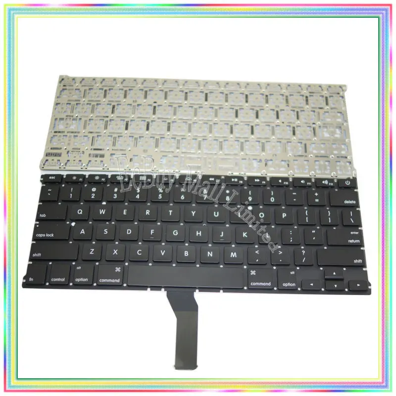 Brand new US Keyboard without Backlight for Macbook Air 13.3" A1369 A1466 2011-2015 Years
Brand new US Keyboard without Backlight for Macbook Air 13.3" A1369 A1466 2011-2015 Years