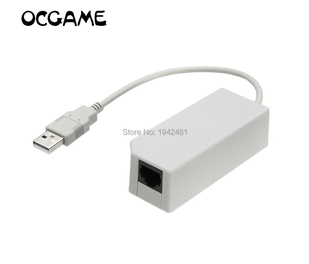 Сетевой разъем адаптера OCGAME LAN USB Интернет Ethernet для Nintendo II U ПК оптовая продажа|usb