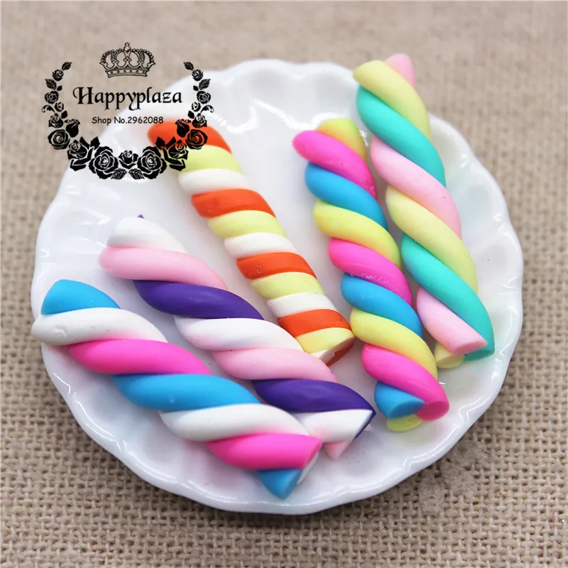 20pcs Kawaii CLay Handmade Twist Candy Bar Miniature Food Art Supply DIY Craft Decoration,25*5mm
20pcs Kawaii CLay Handmade Twist Candy Bar Miniature Food Art Supply DIY Craft Decoration,25*5mm