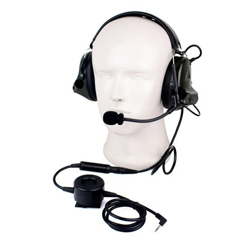 NEW Hot Z Tactical H50 Headset Noise Reduction Canceling Electronic Sound Pickup for Walkie Talkie T6200 Two Way Radio
NEW Hot Z Tactical H50 Headset Noise Reduction Canceling Electronic Sound Pickup for Walkie Talkie T6200 Two Way Radio