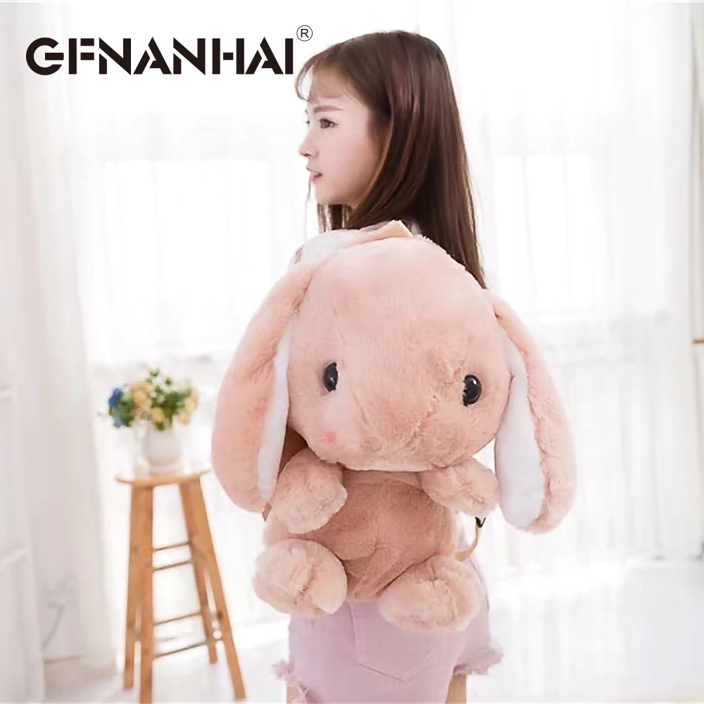 1pc 50cm cute long ear rabbit plush backpack stuffed soft girl's birthday gift kawaii animal rabbit toys for baby children
1pc 50cm cute long ear rabbit plush backpack stuffed soft girl's birthday gift kawaii animal rabbit toys for baby children