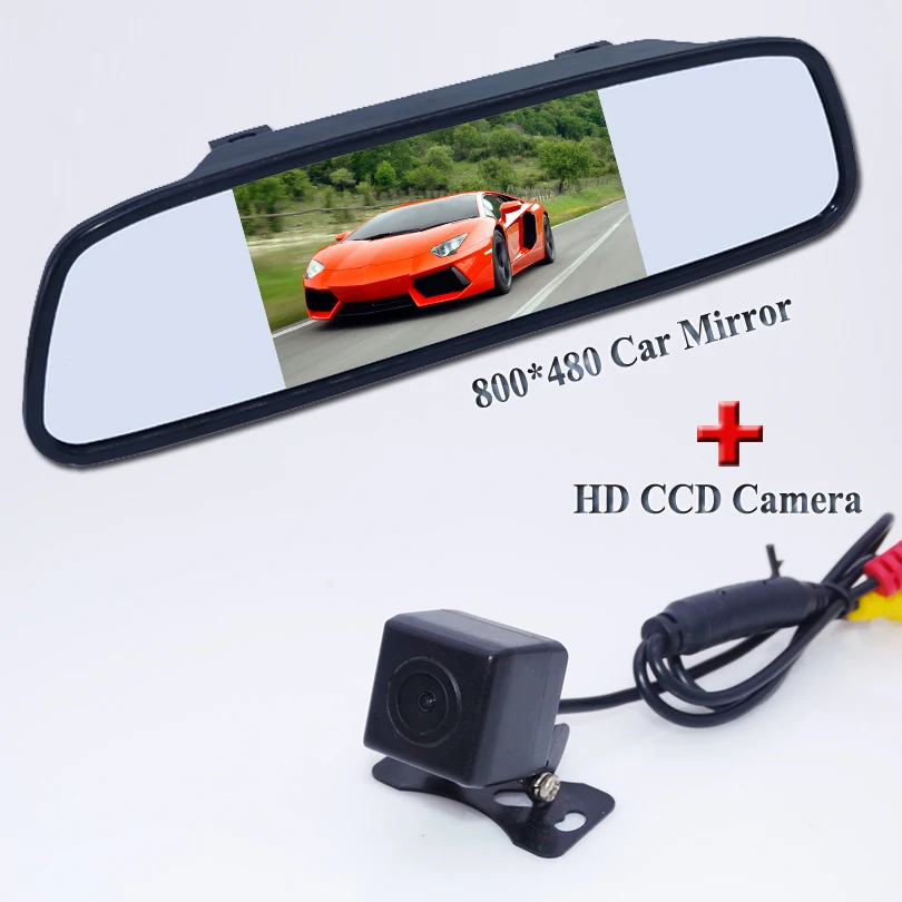 Car mirror monitor 5" + receiving and transmitting USB connector +night vision car backup camera suiotable for different cars
Car mirror monitor 5" + receiving and transmitting USB connector +night vision car backup camera suiotable for different cars