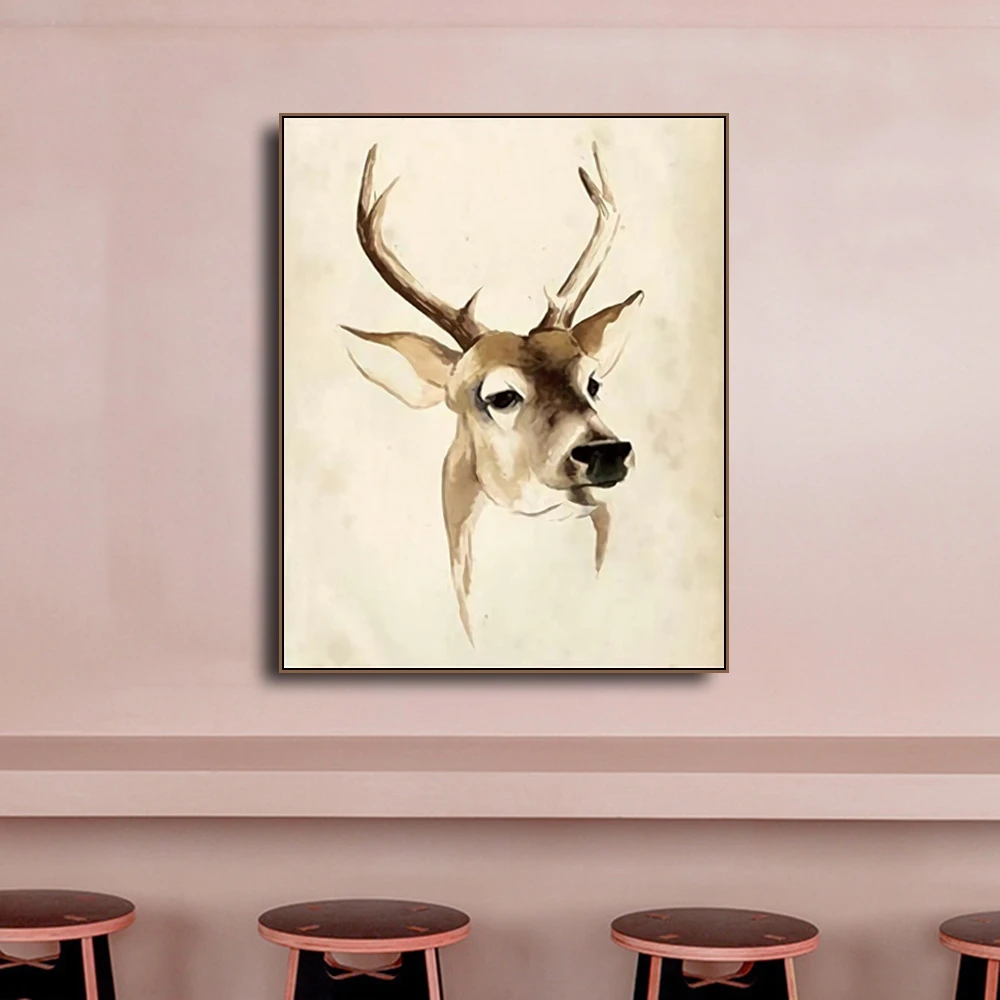 Elk Animal Natural Nordic Poster Prints Canvas Painting Calligraphy Wall Art Nursery Decorative Picture Nordic Kids Decoration
Elk Animal Natural Nordic Poster Prints Canvas Painting Calligraphy Wall Art Nursery Decorative Picture Nordic Kids Decoration