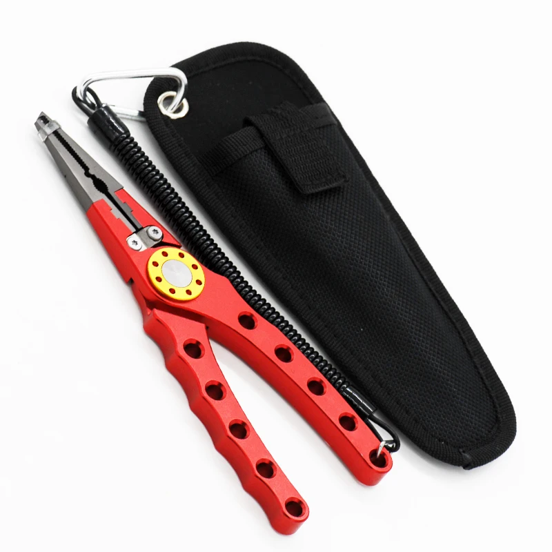 Multifunctional Fishing Pliers Aluminum 19.5cm Carpe Fish Line Cut Peche Alicates De Pesca Accesory Fishing Scissors
Multifunctional Fishing Pliers Aluminum 19.5cm Carpe Fish Line Cut Peche Alicates De Pesca Accesory Fishing Scissors